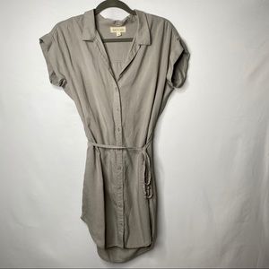 Anthropologie Cloth & Stone Shirt Dress Size S
